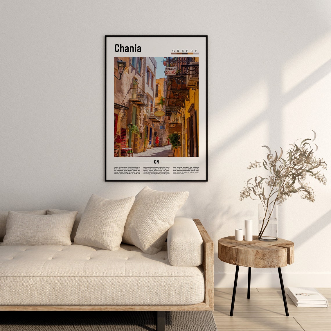 Chania Poster Chania Print Chania Wall Art Europe Photo Europe Poster Europe Print Travel Poster - Image 2