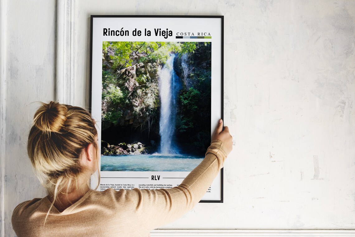 Rincn De La Vieja, Minimal Travel Poster - Image 5