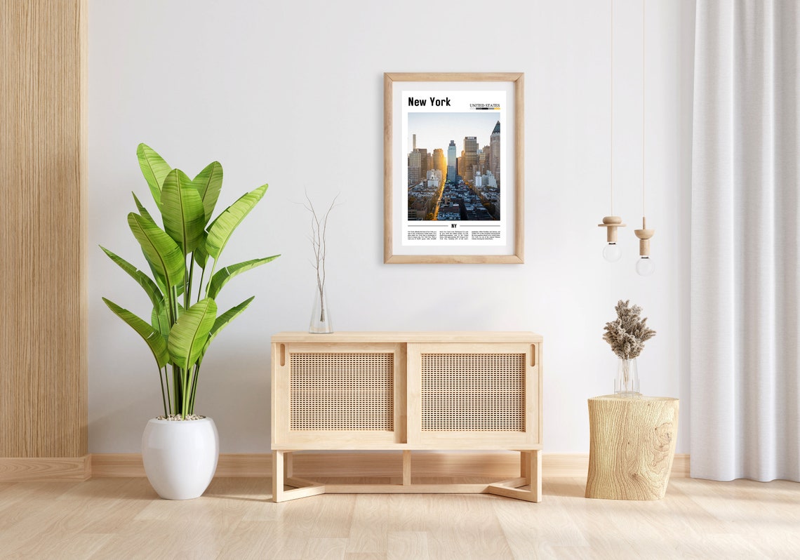 New York Poster New York Print New York Wall Art United States Photo United States Poster United States Print Travel Poster - Image 4