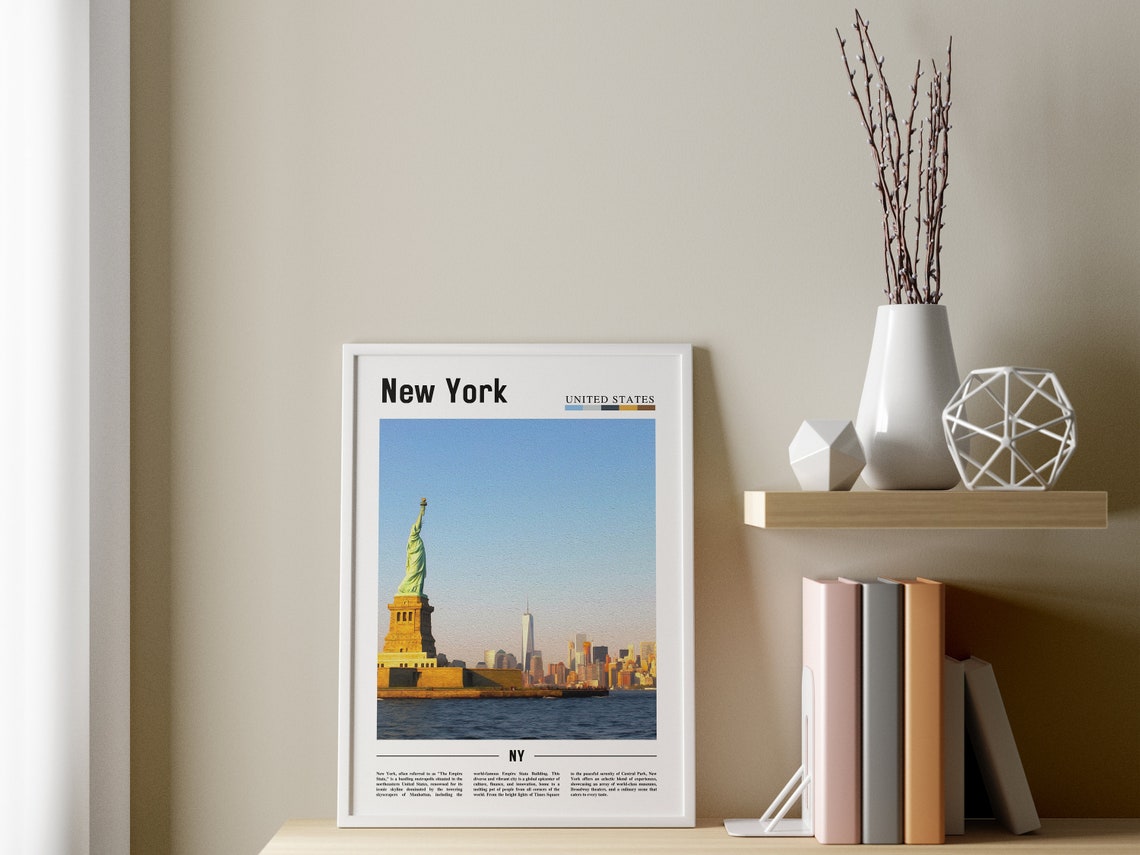 New York Poster New York Print New York Wall Art Ny Photo Ny Poster Ny Print New York Photo Travel Poster - Image 3