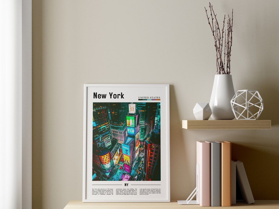 New York Travel Poster, New York Photo - Image 3