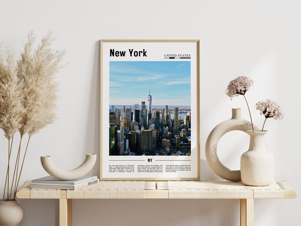 New York Travel Poster, New York Photo Print - Image 6