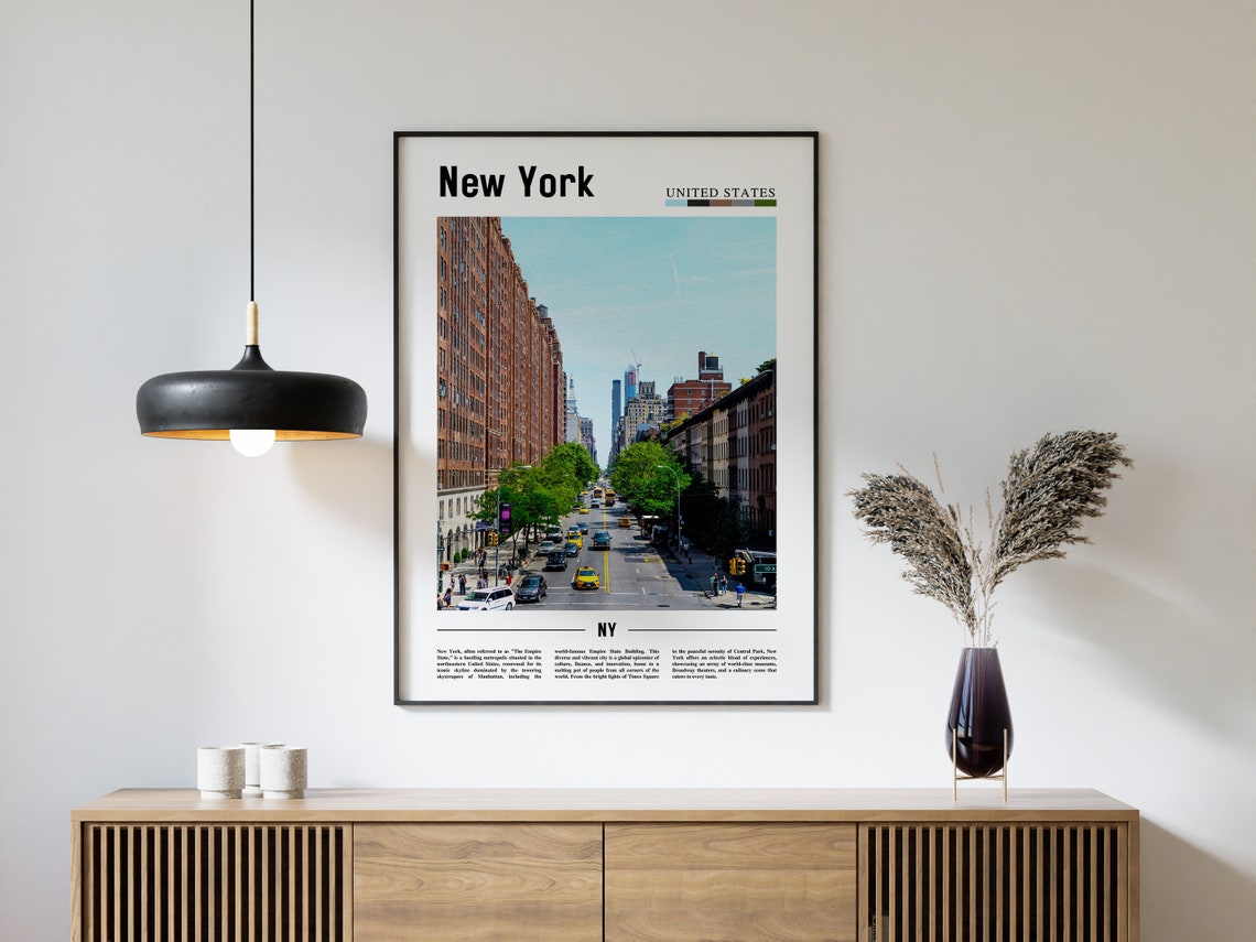 New York Travel Poster - Image 4
