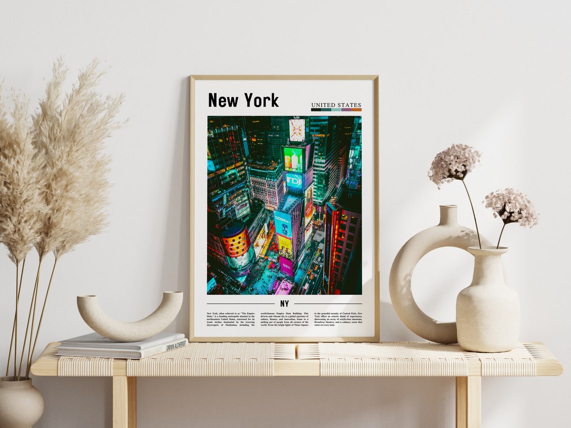 New York Travel Poster, New York Photo - Image 6