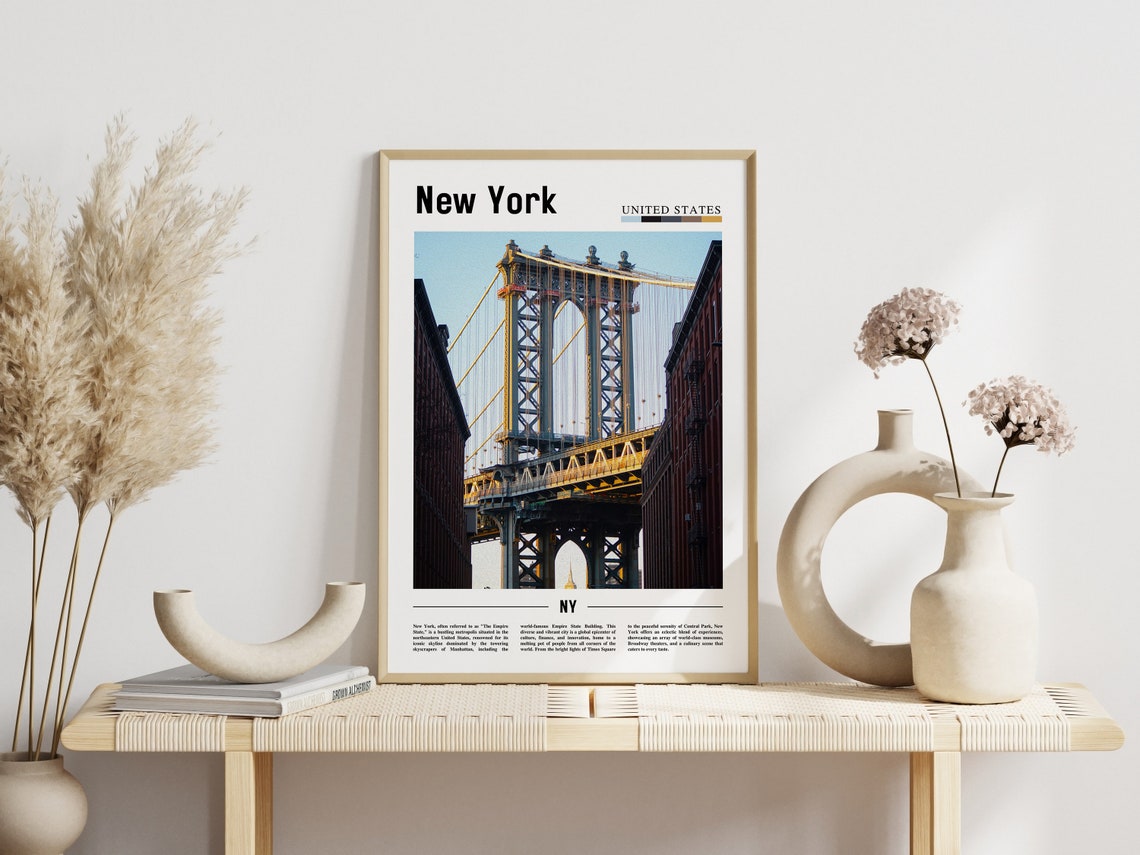 New York Poster New York Print New York Wall Art Ny Photo Ny Poster Ny Print New York Photo Travel Poster - Image 6