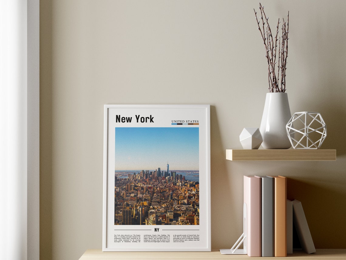 New York Poster New York Print New York Wall Art Ny Photo Ny Poster Ny Print New York Photo Travel Poster - Image 3