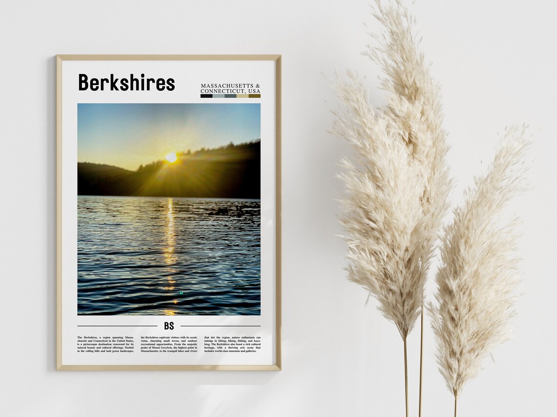 Berkshires Travel Poster, United States Photo - Image 4