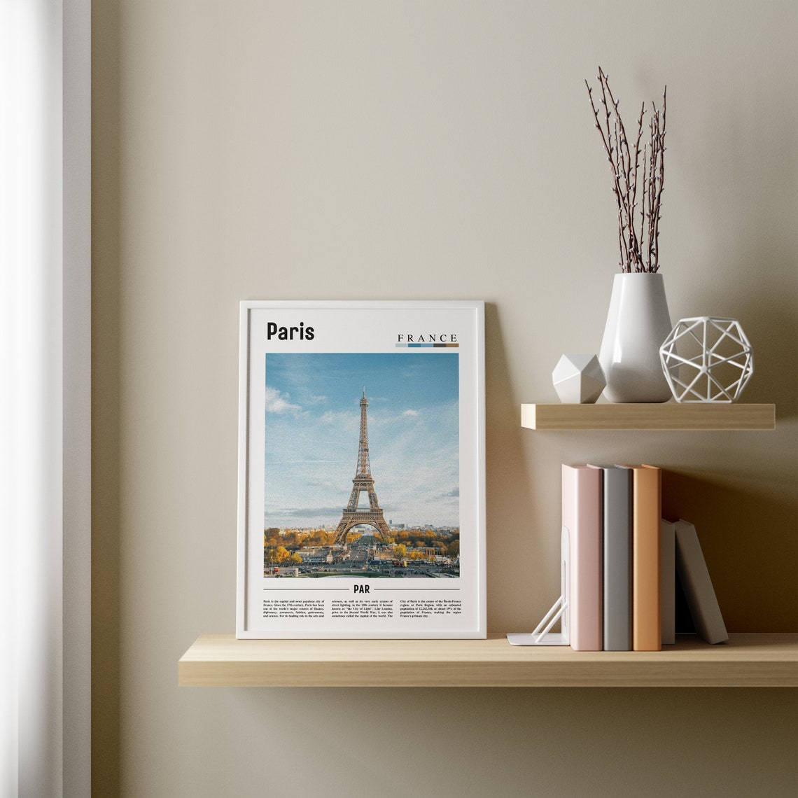 Paris Poster Paris Print Paris Wall Art France Photo France Poster France Print France Wall Art Minimal Travel Poster - Image 3