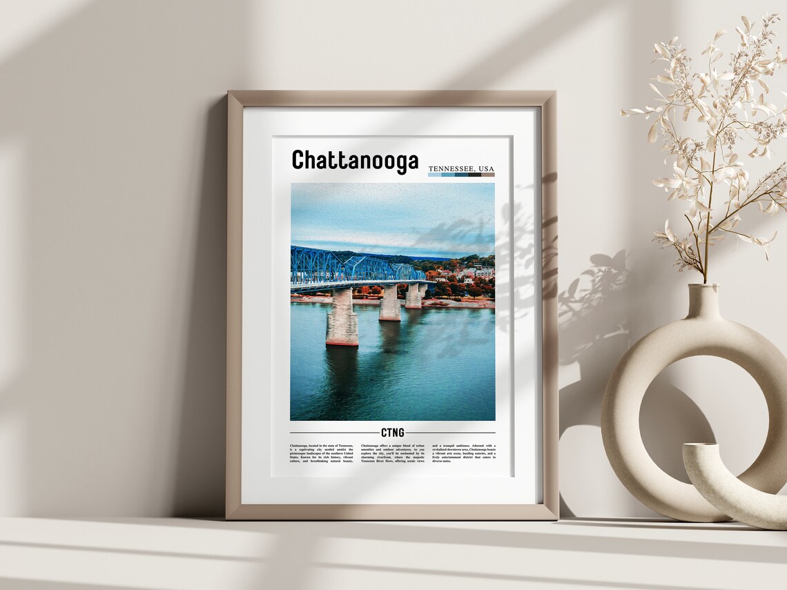 Chattanooga Travel Poster, United States Photo - Image 3