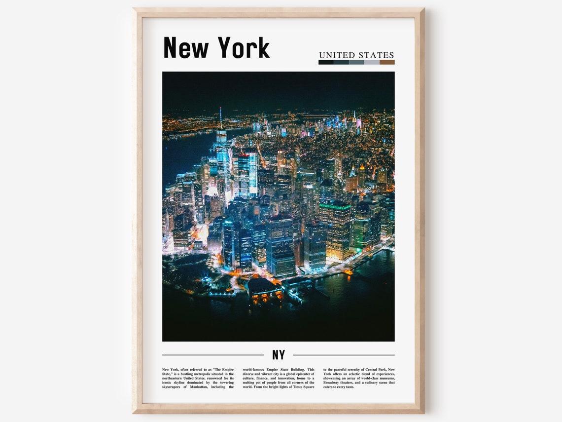 New York Poster New York Print New York Wall Art Ny Photo Ny Poster Ny Print New York Photo Travel Poster