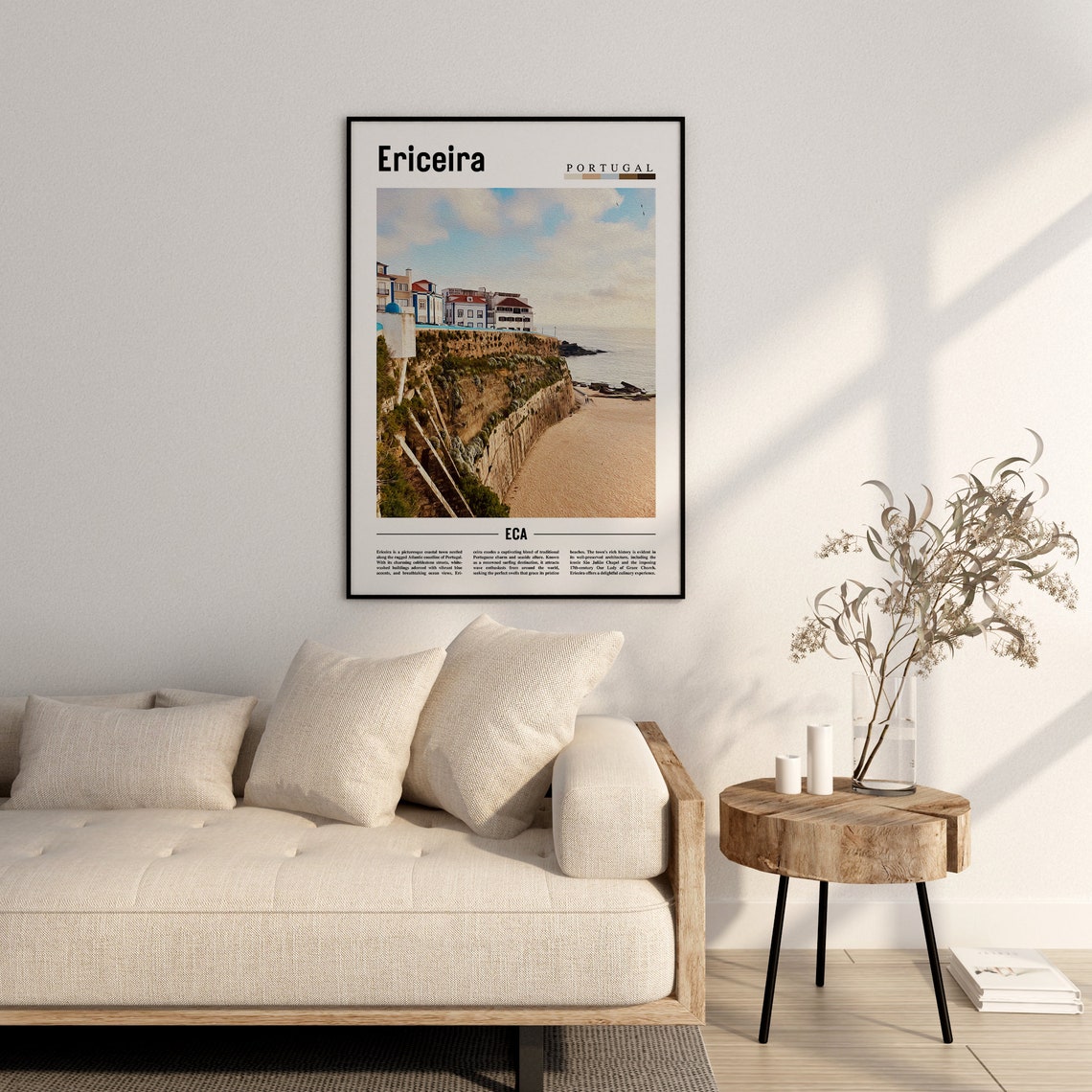 Ericeira Poster Ericeira Print Ericeira Wall Art Europe Photo Europe Poster Europe Print Travel Poster - Image 2