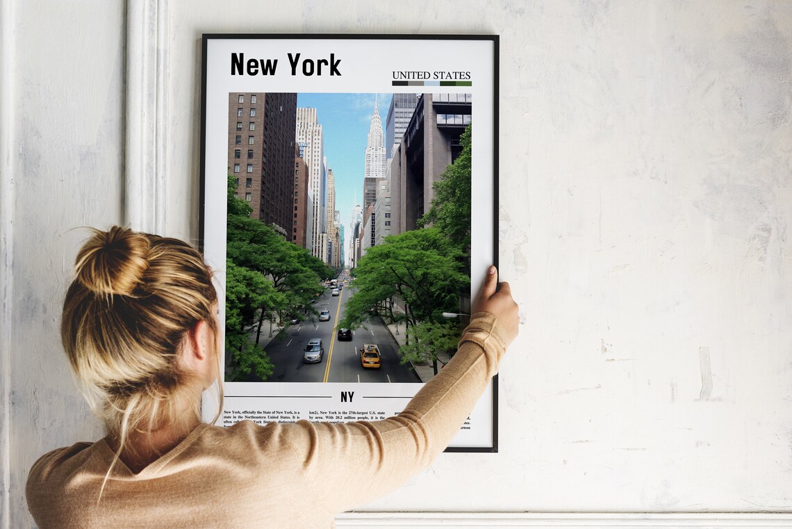 New York Travel Poster, United States Photo - Image 4