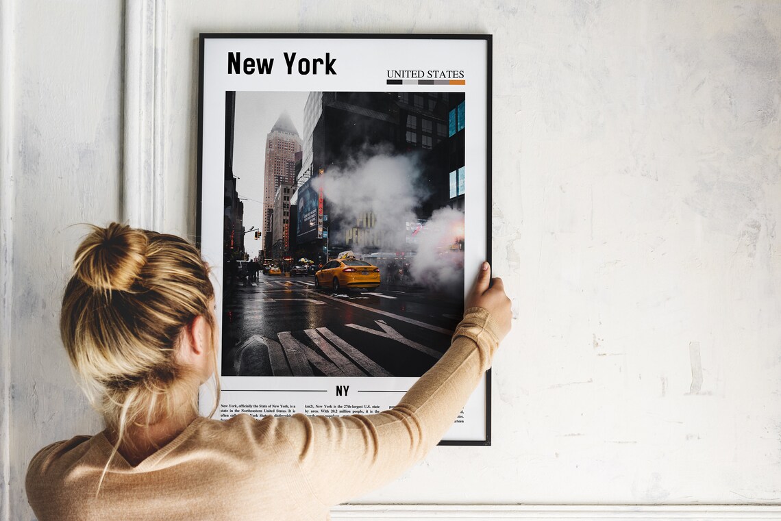 New York Travel Poster, United States Photo - Image 4