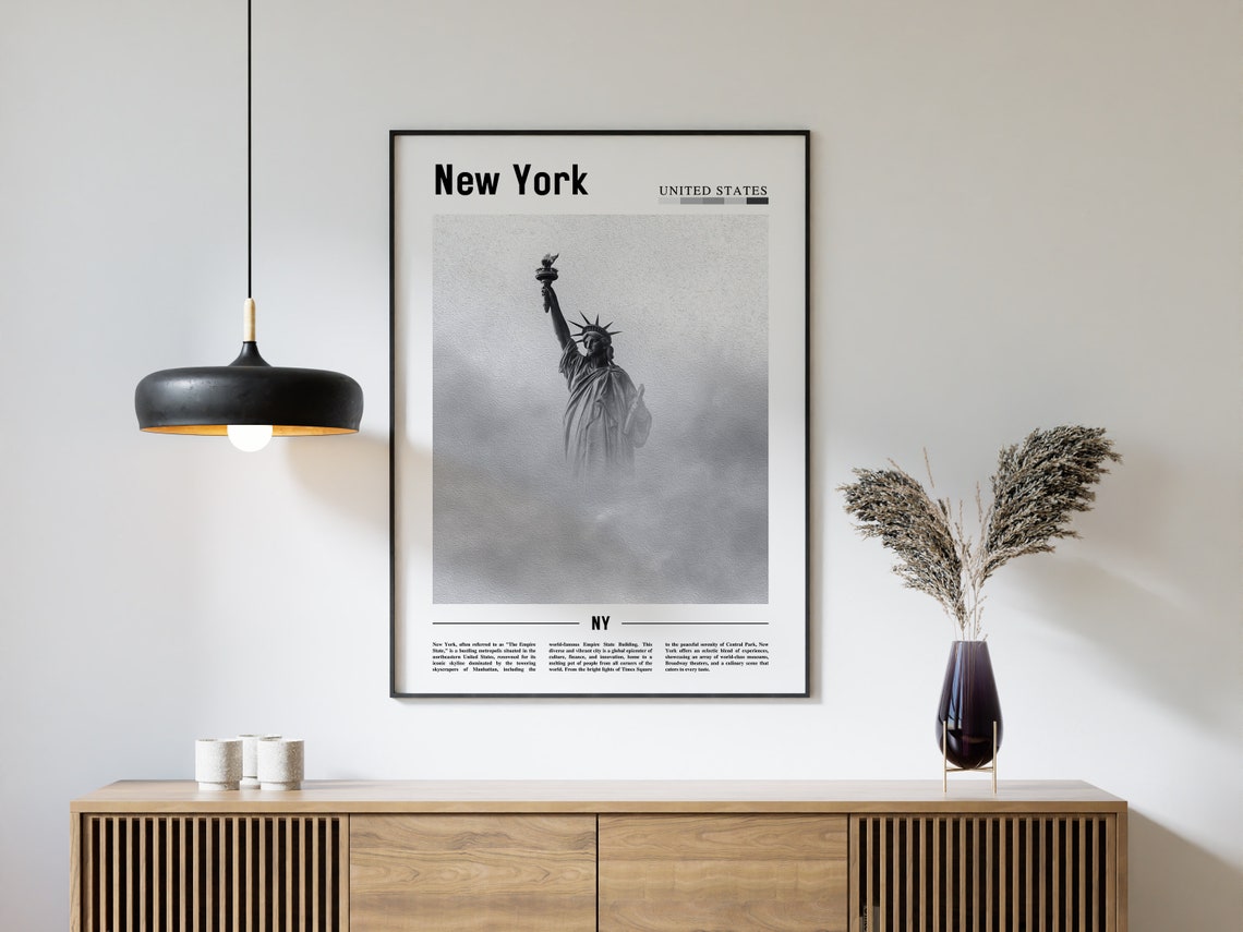 New York Poster New York Print New York Wall Art Ny Photo Ny Poster Ny Print New York Photo Travel Poster - Image 4