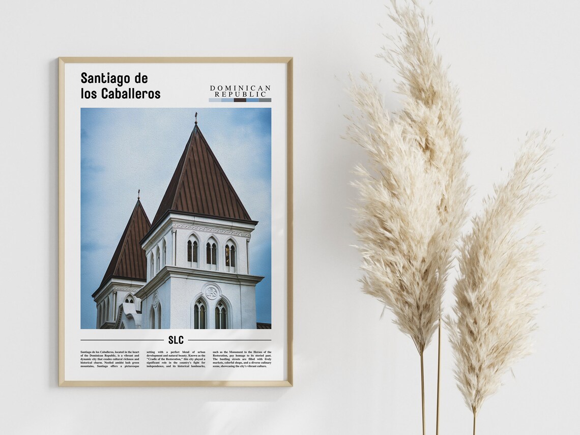 Santiago De Los Caballeros Oil Painting Poster - Image 4