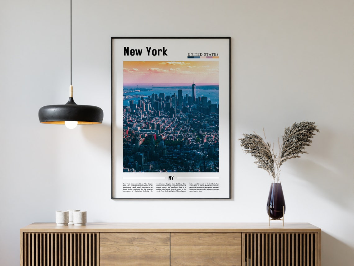 New York Poster New York Print New York Wall Art Ny Photo Ny Poster Ny Print New York Photo Travel Poster - Image 4