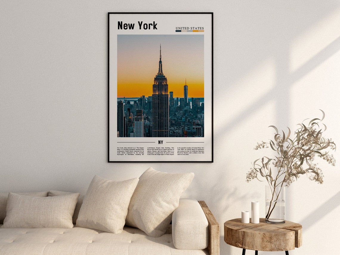 New York Poster New York Print New York Wall Art Ny Photo Ny Poster Ny Print New York Photo Travel Poster - Image 2