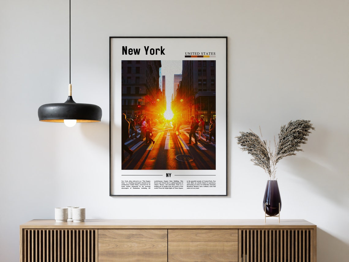 New York Poster New York Print New York Wall Art Ny Photo Ny Poster Ny Print New York Photo Travel Poster - Image 4