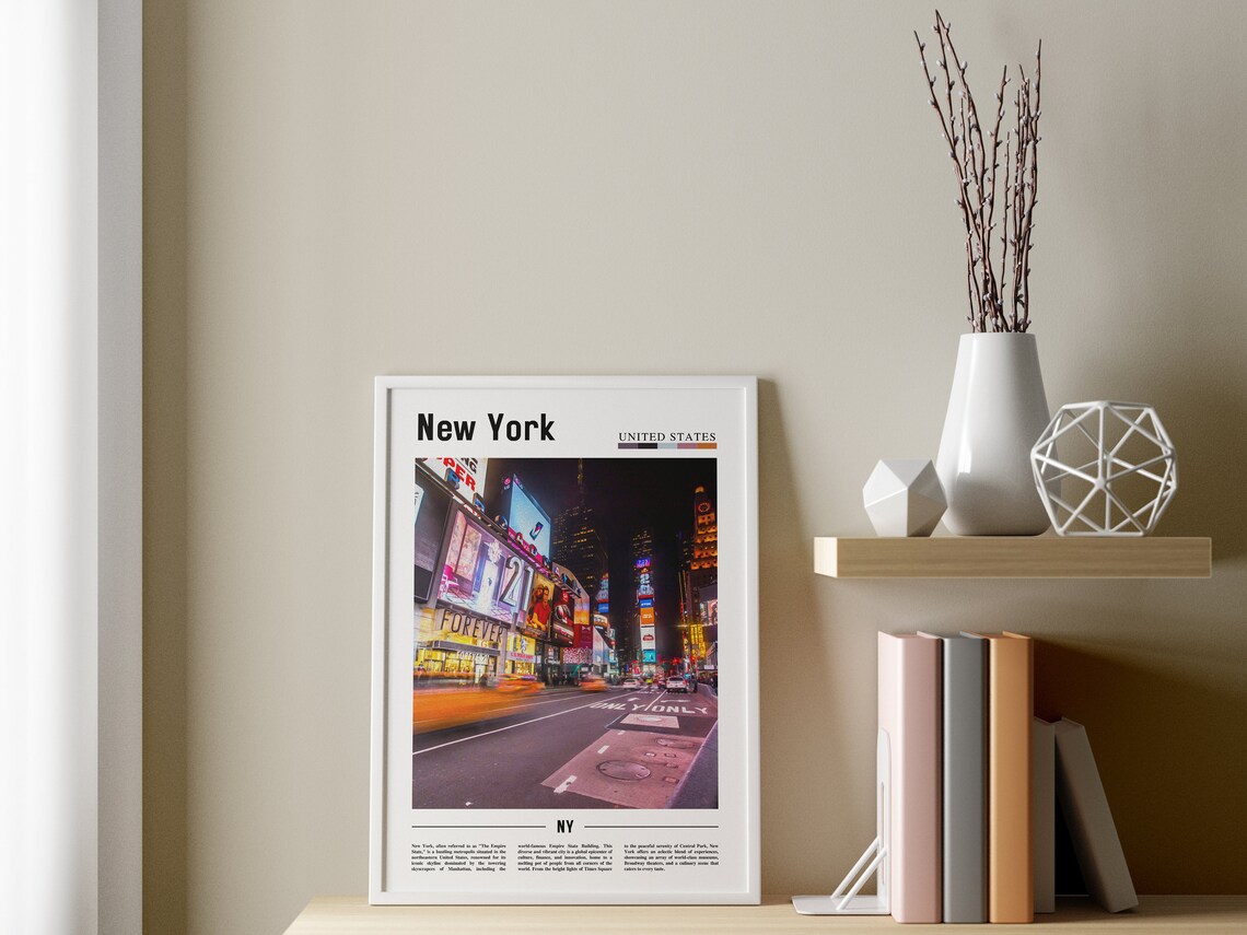 New York Travel Poster, City Photography Print - Image 3
