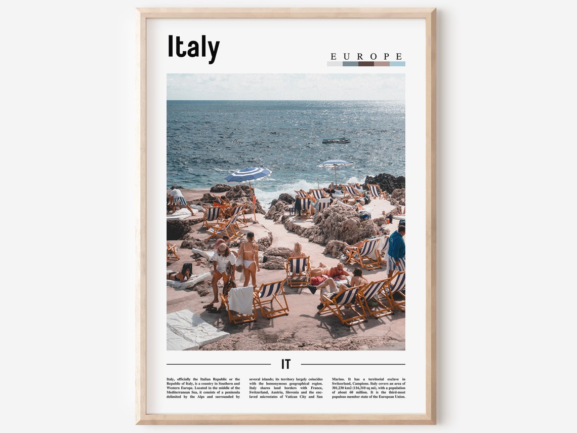 Italy Poster Italy Print Italy Wall Art Italy Photo Italy Poster Italy Print Italy Wall Art Minimal Travel Poster