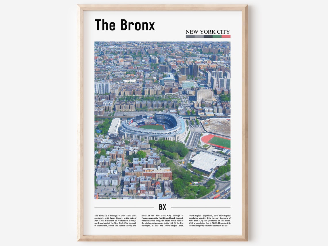 The Bronx, Colorful City Artwork