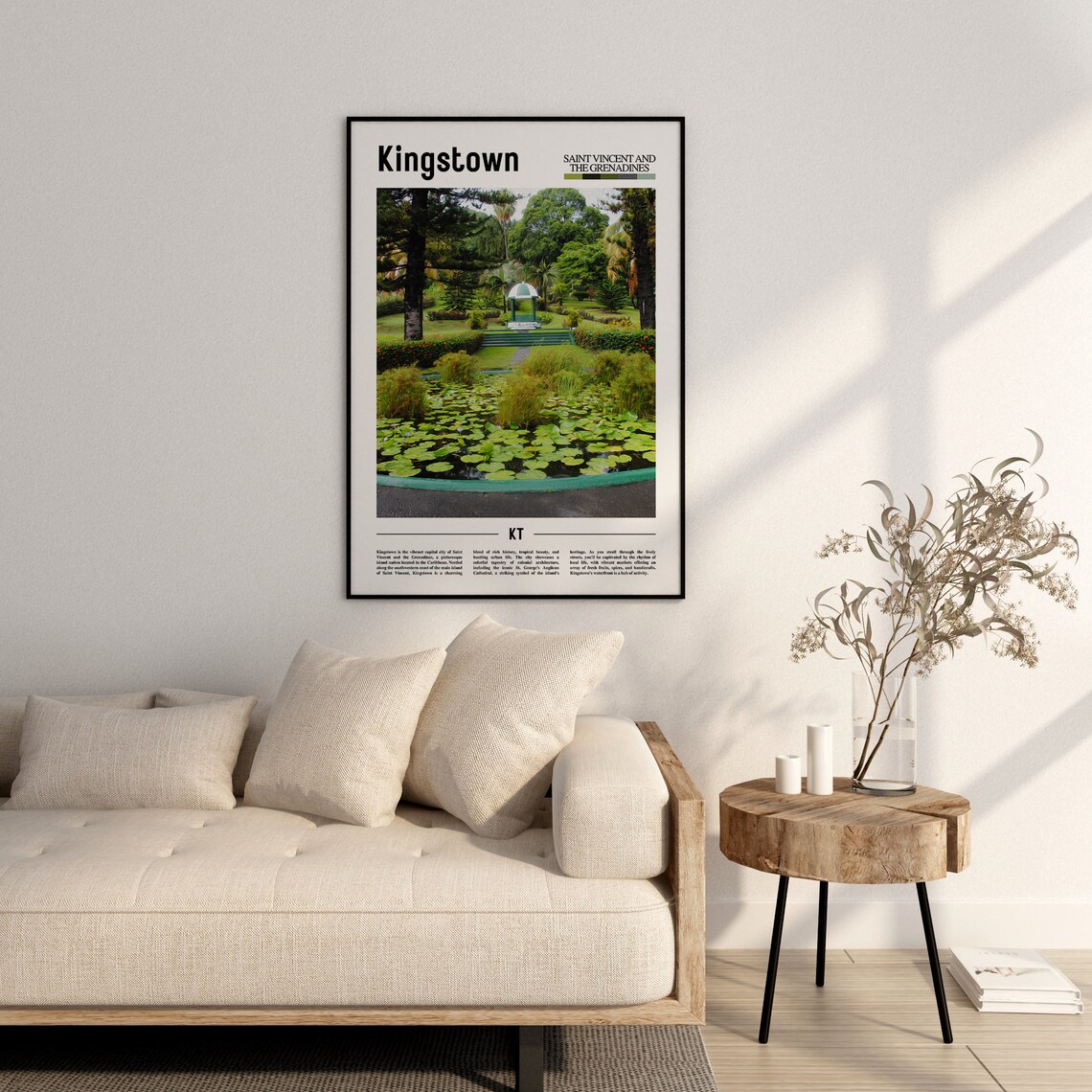 Kingstown Travel Poster, Caribbean Photo - Image 2