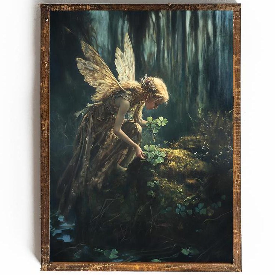 Fairy Art Print, St Patricks Day Decor