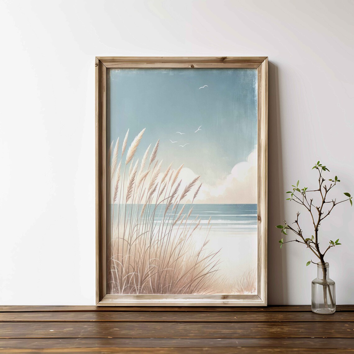 Ocean Painting Beach Art Print, Coastal Home Decor - Image 2