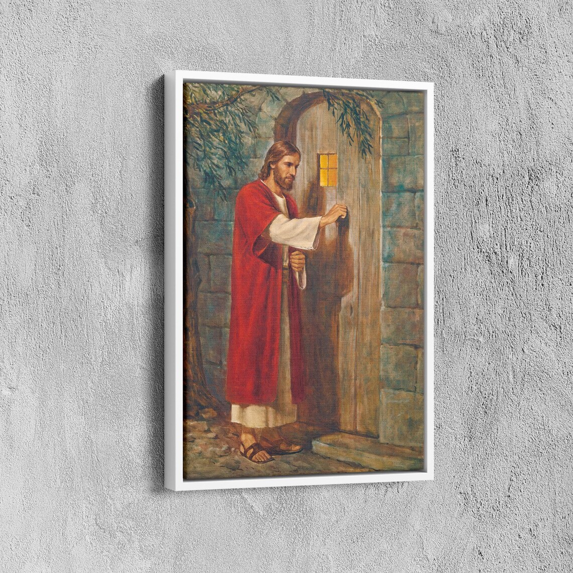 Jesus Christ Knocking at the Door Art Print - Image 6
