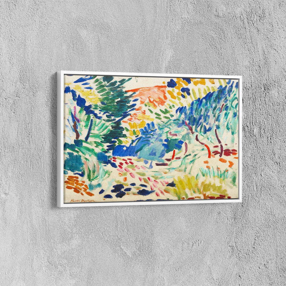 Henri Matisse Landscape At Collioure Poster Reproduction Print Abstract Wall Art Print Modern Art Painting Expressionism Art Print - Image 5
