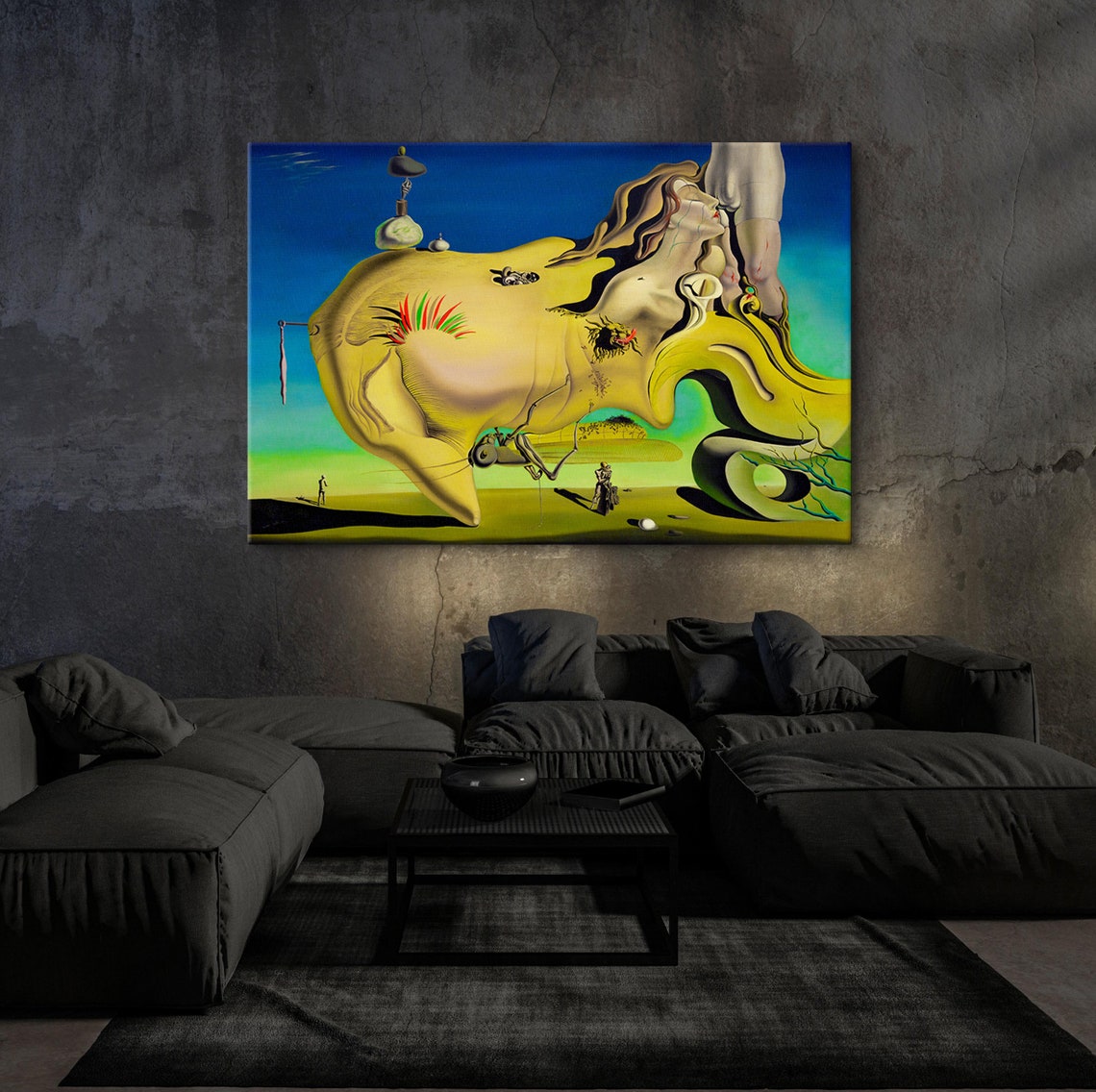 Salvador Dali The Great Masturbator Prints Reproduction Poster Exhibition Poster Surrealism Art The Great Masturbator Print By Dali - Image 6