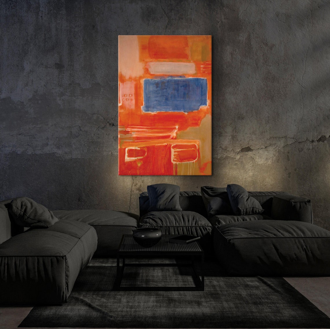 Mark Rothko Mixed Color Poster Mark Rothko Extra Large Exhibition Poster Modern Art Expressionism Art Mark Rothko Reproduction Art - Image 3
