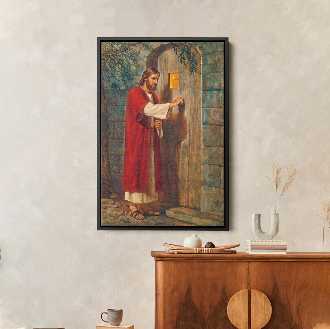 Jesus Christ Knocking at the Door Art Print - Image 2