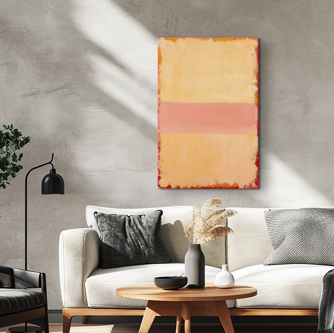 Mark Rothko Beige Over Pink Poster Mark Rothko Exhibition Poster Expressionism Art Rothko Reproduction Art Mark Rothko Glass - Image 4