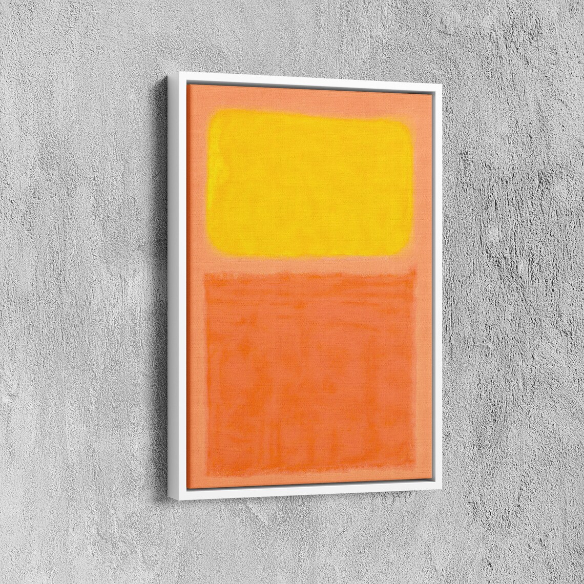 Mark Rothko Yellow And Orange Mark Rothko Paintings Exhibition Poster Expressionism Art Rothko Reproduction Art Rothko Glass Art - Image 6