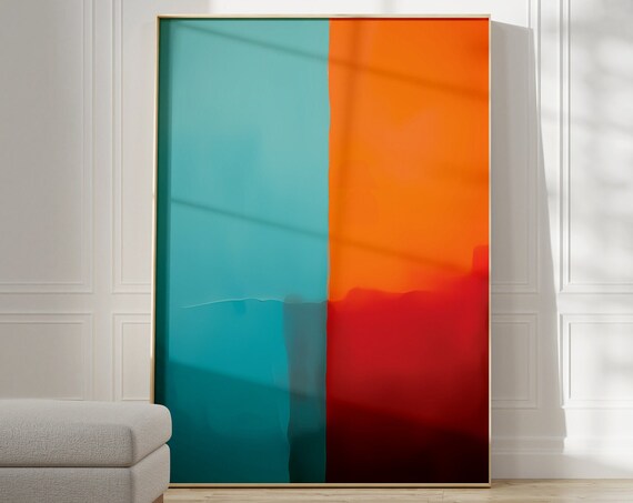 Mark Rothko Birthday Gift Idea Poster Print