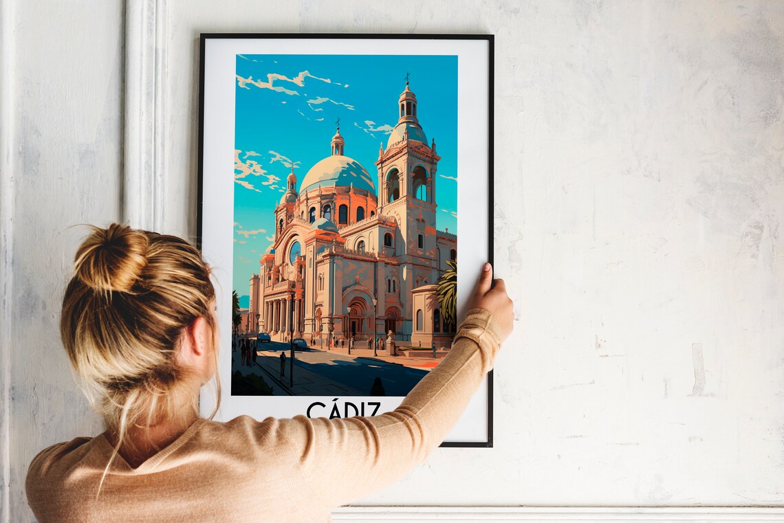 Cádiz Travel Poster, Spain Wall Art Print - Image 2