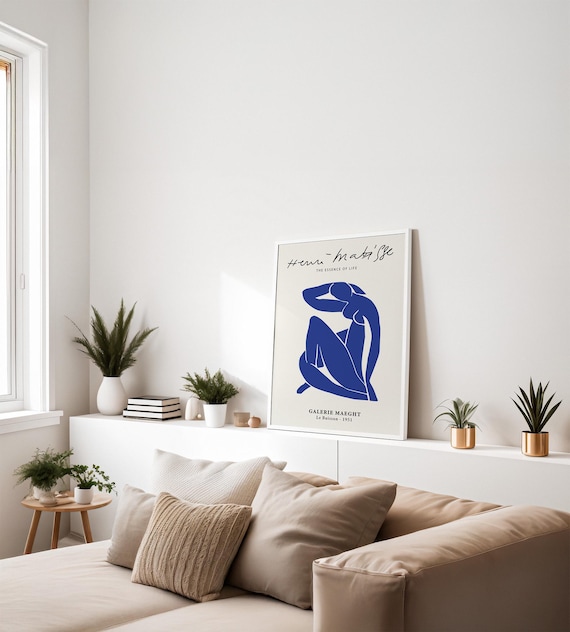 Henri Matisse Blue Nude Galerie Maeght Paper Cutout Art Print