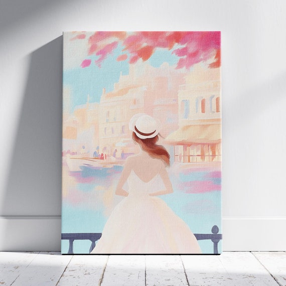 Moody Wall Art Painting Coquette Room Decor Porch Decor Cottagecore Decor Neutral Wall Art Wall Art Prints