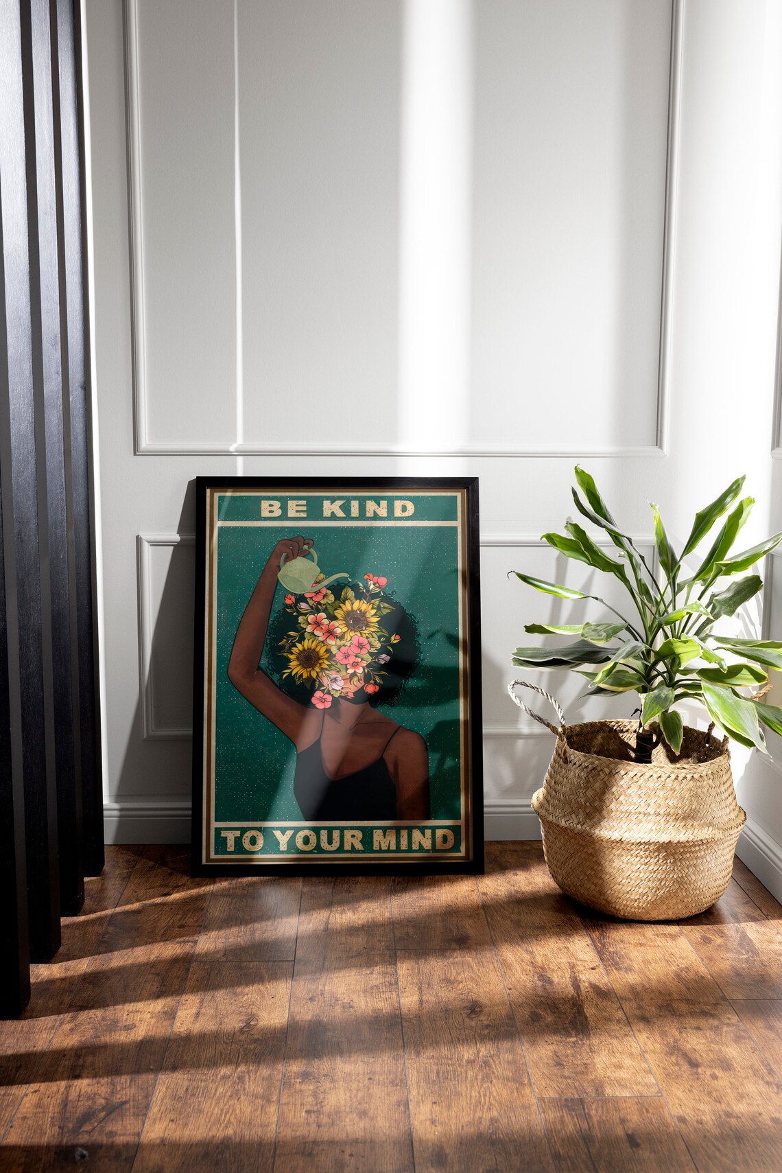 Be Kind To Your Mind Vintage Poster Print - Image 4