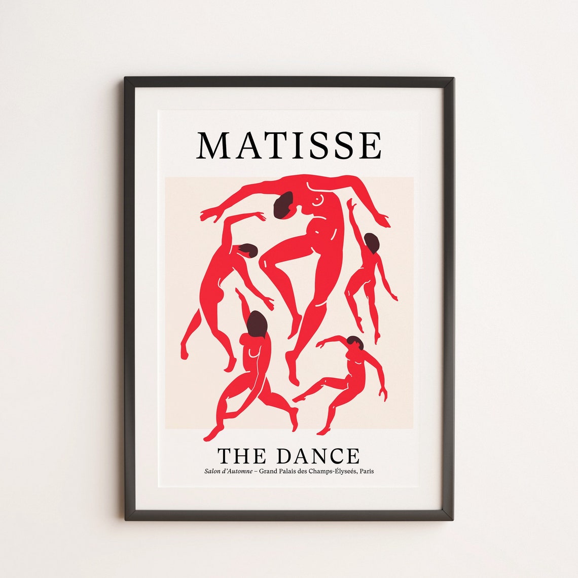 Matisse The Dance Red Dancers Vintage Grand Exhibition Art Poster