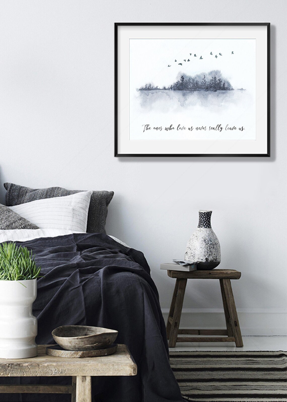 Love Quote Memorial Art Print, In Memory Gift - Image 3