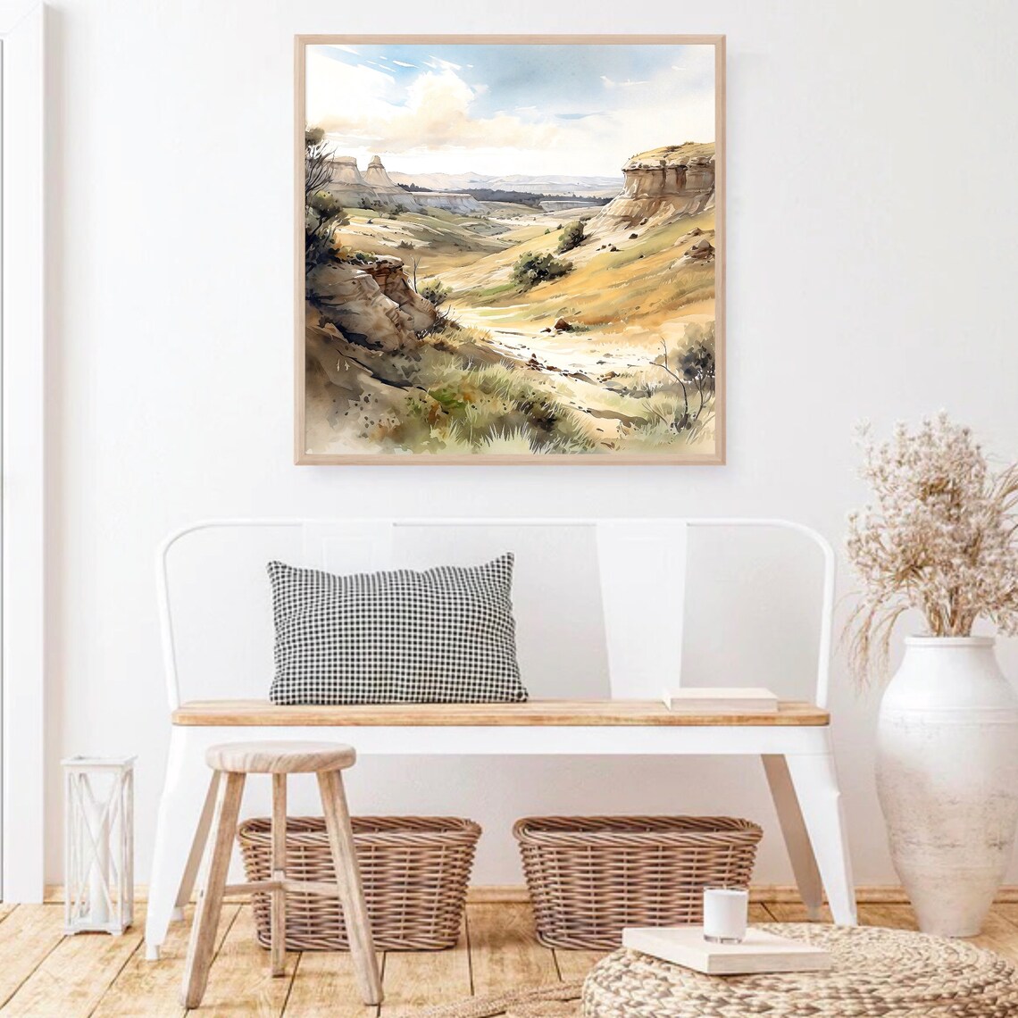 Theodore Roosevelt National Park Badlands Buttes Valley Poster - Image 4