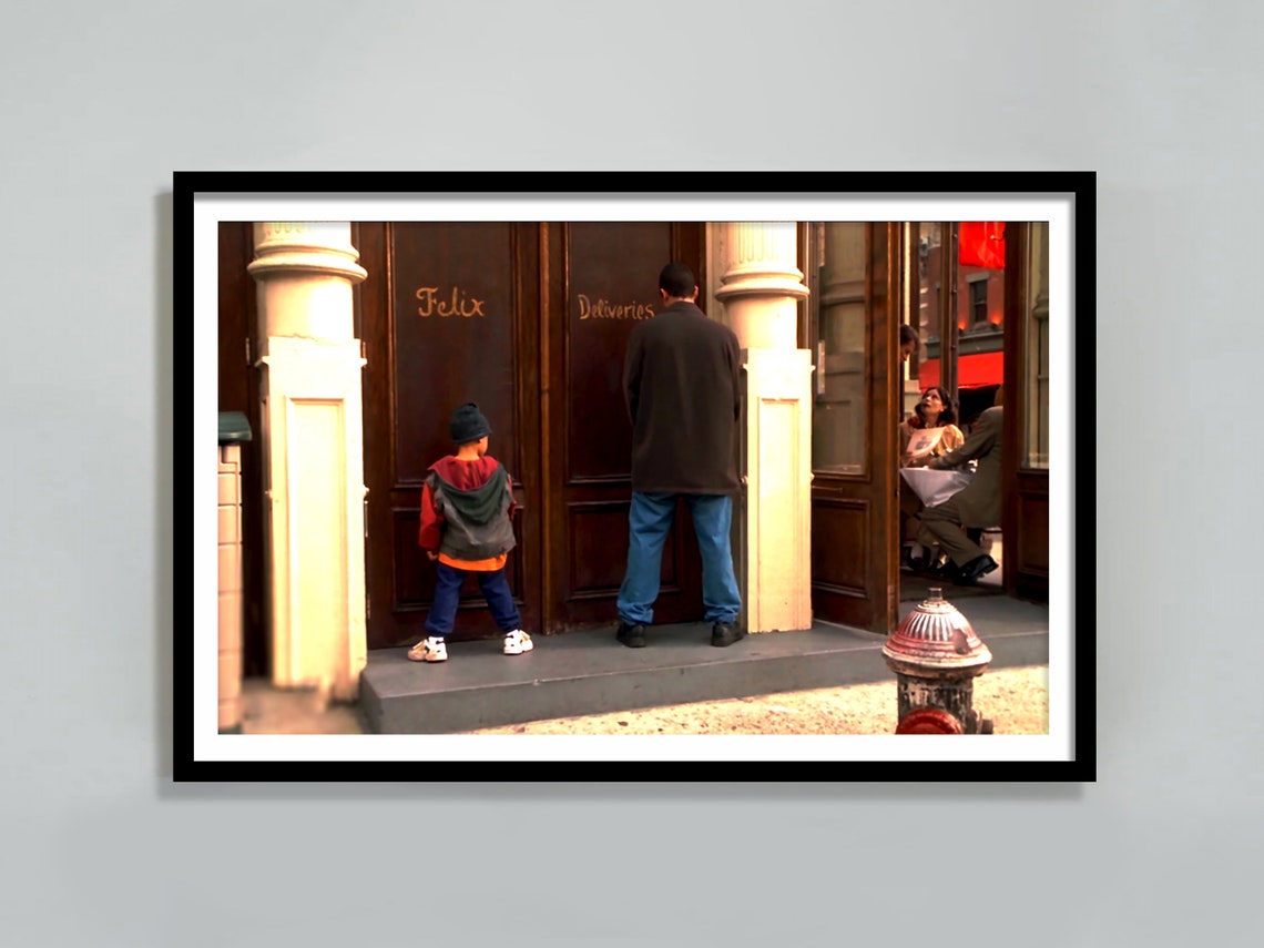 Big Daddy Felix Restaurant Funny Bathroom Moment Comedy Movie Poster
