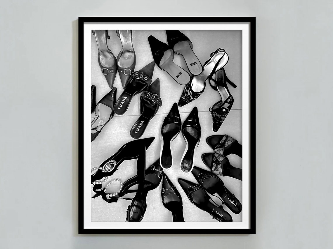 Hypebeast Wall Art High Fashion Print Black And White Luxury Fashion Poster Hypebeast Room Decor Teen Girls Bedroom Wall Art