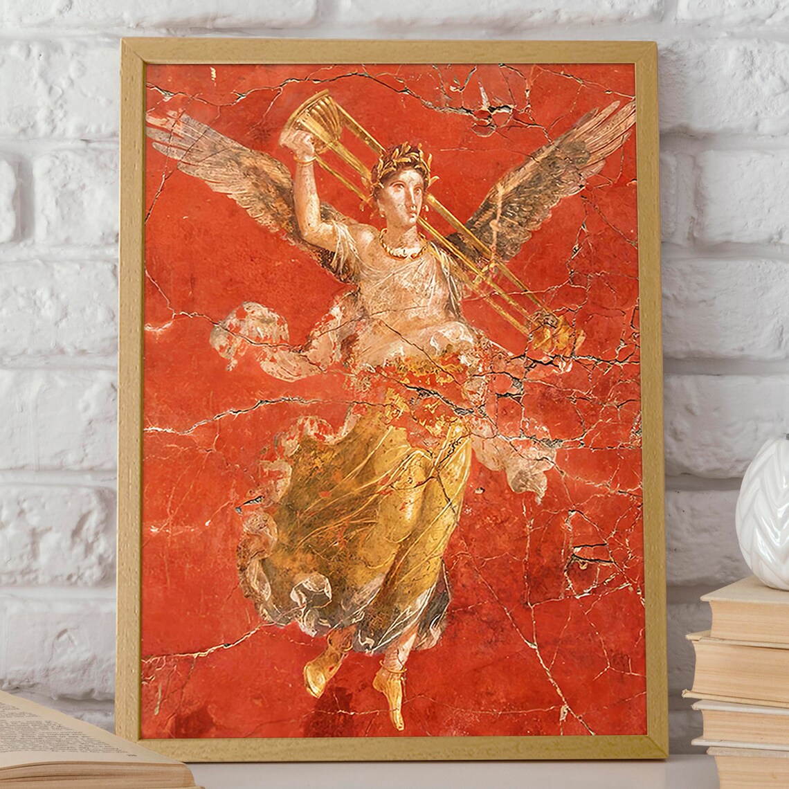 Goddess Victoria Poster, Ancient Roman Art Print - Image 2