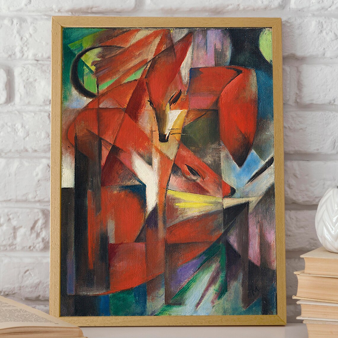 The Fox by Franz Marc, Expressionist Animal Art - Image 2