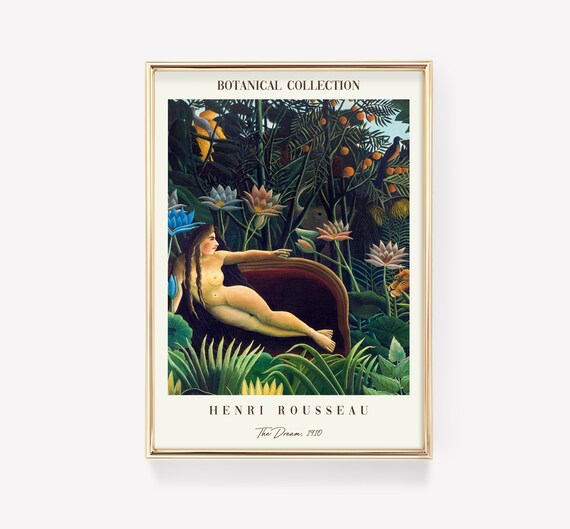 Henri Rousseau The Dream Exhibition Poster