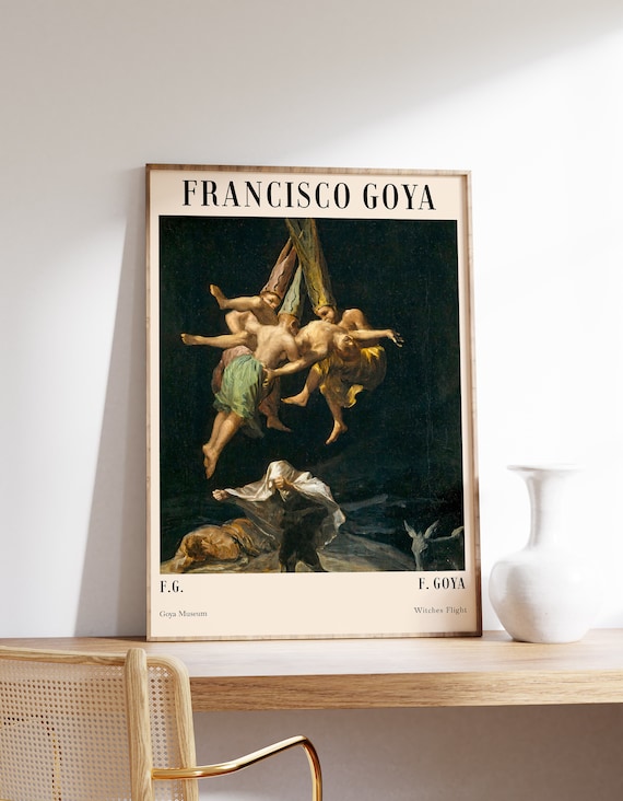 Francisco Goya Poster Print Minimalist Modern Home Decor Renaissance Baroque