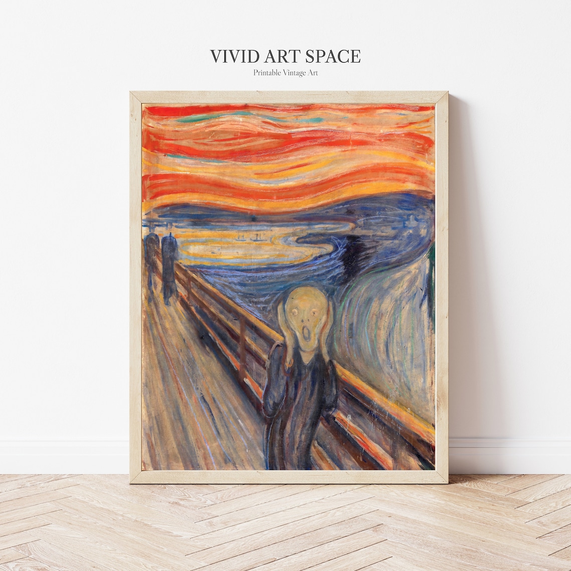 The Scream by Edvard Munch, Expressionist Art Print - Image 2